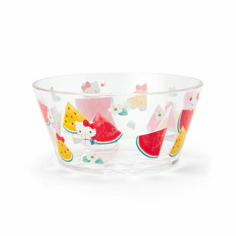 Hello Kitty Watermelon Plastic Bowl