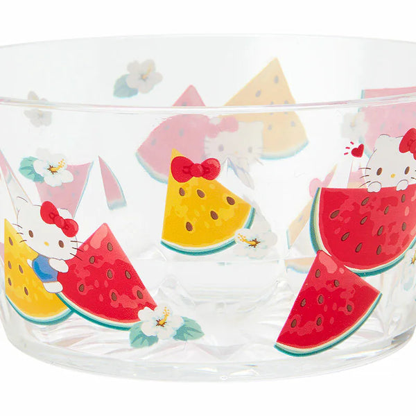 Hello Kitty Watermelon Plastic Bowl