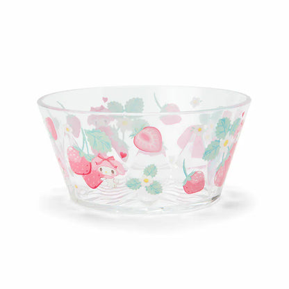 My Melody Strawberry Plastic Bowl