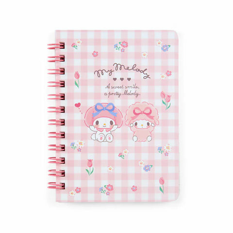 My Melody & My Sweet Piano B7 Compact Ruled Notebook