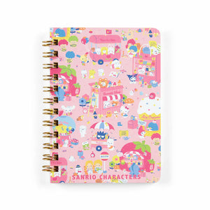 Sanrio Characters Fruit Shop B7 Compact Ruled Notebook