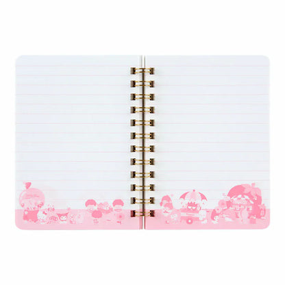 Sanrio Characters Fruit Shop B7 Compact Ruled Notebook