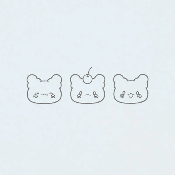 Hanamaruobake Logo B7 Compact Ruled Notebook