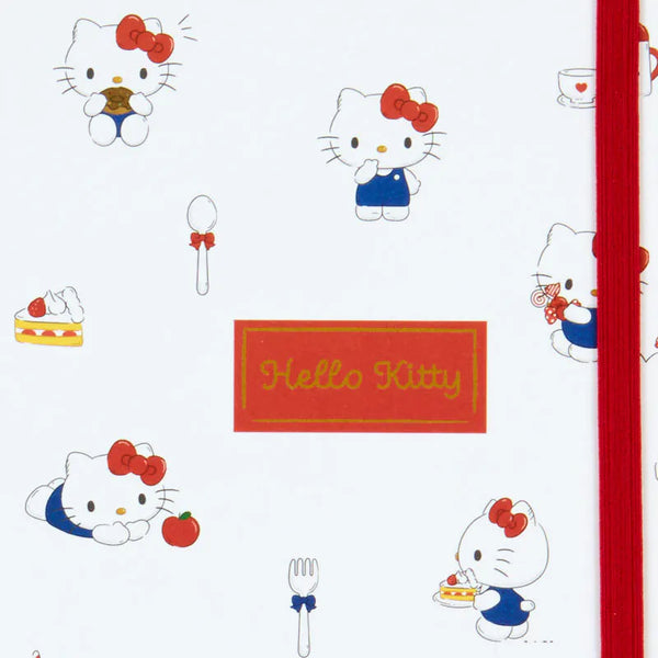 Hello Kitty Cake B7 Lined Notebook (Elastic Closure)