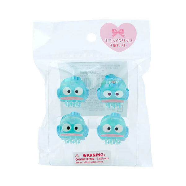 Sanrio Characters Iridescent Mini Hair Clip 4-pc Set