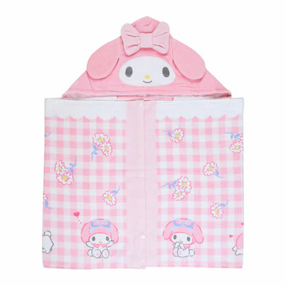 Sanrio Characters Kids Hooded Towel