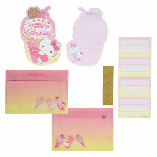 Sanrio Characters Ice Cream Letter Set