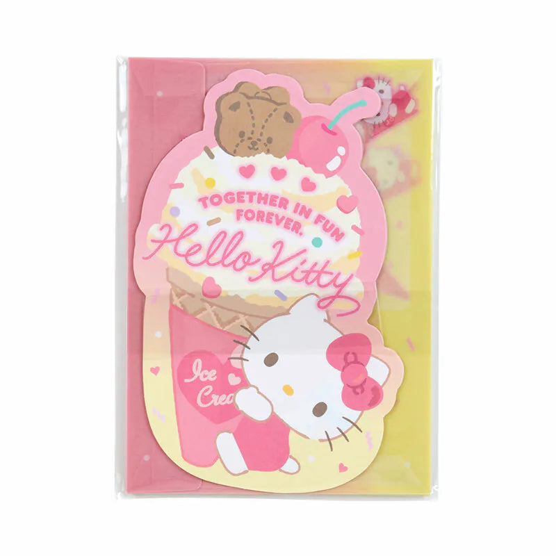 Sanrio Characters Ice Cream Letter Set