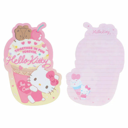 Sanrio Characters Ice Cream Letter Set