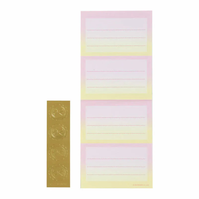 Sanrio Characters Ice Cream Letter Set