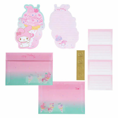 Sanrio Characters Ice Cream Letter Set