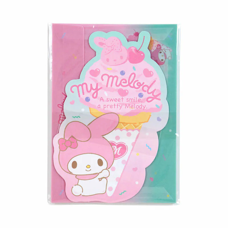Sanrio Characters Ice Cream Letter Set