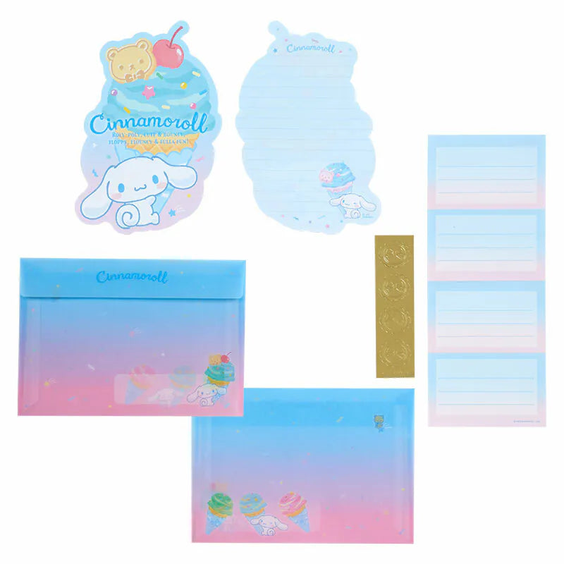 Sanrio Characters Ice Cream Letter Set