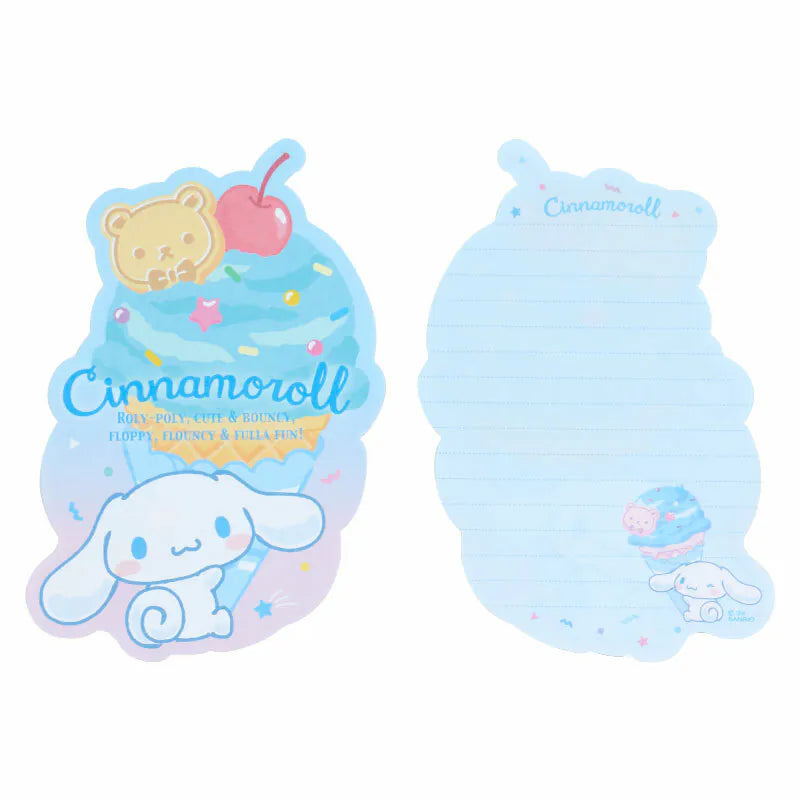 Sanrio Characters Ice Cream Letter Set