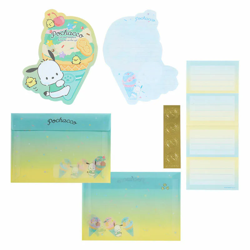Sanrio Characters Ice Cream Letter Set