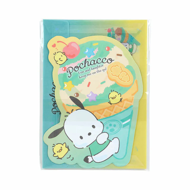 Sanrio Characters Ice Cream Letter Set