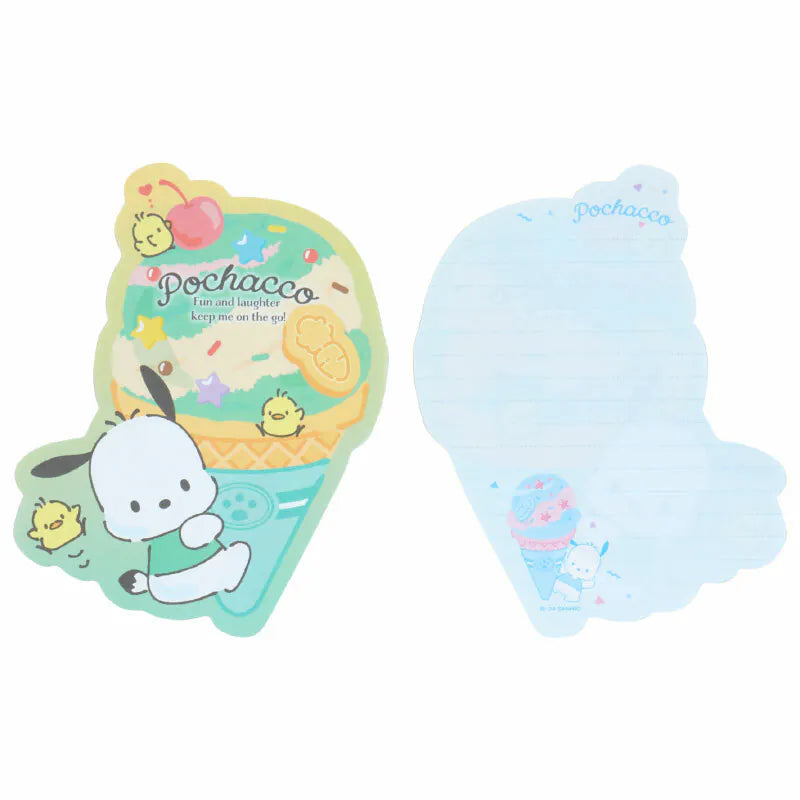 Sanrio Characters Ice Cream Letter Set