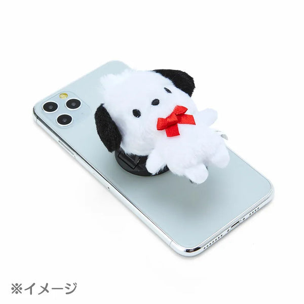 Pochacco Red Ribbon Smartphone Grip