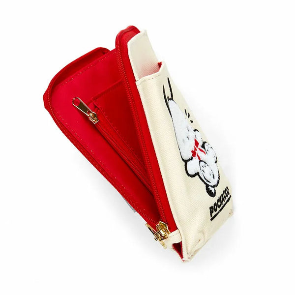 Pochacco 35th Anniversary Crossbody Phone Bag (Red Ribbon)