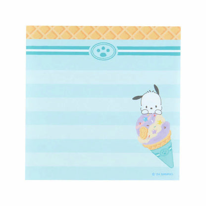 Sanrio Characters Ice Cream Square Memo Pad