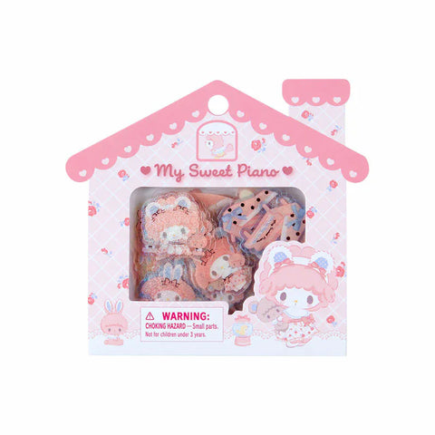 My Melody & My Sweet Piano My Little Treasure 43-pc Mini Sticker Pack