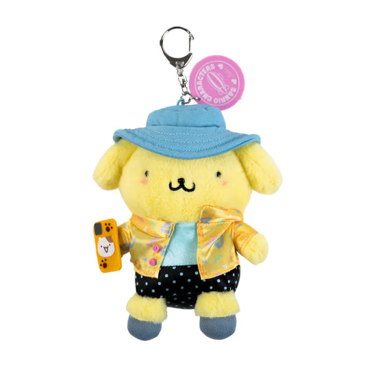 Pompompurin Fantasy Trip Keychain with Mascot