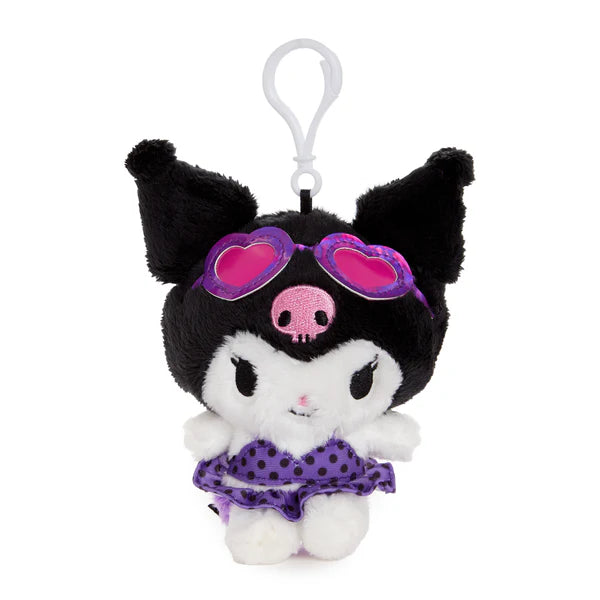 Kuromi Tropical Plush Mascot Clip-On