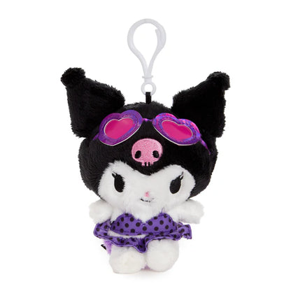 Kuromi Tropical Plush Mascot Clip-On
