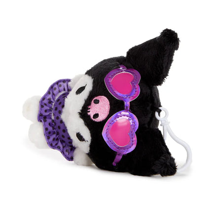 Kuromi Tropical Plush Mascot Clip-On