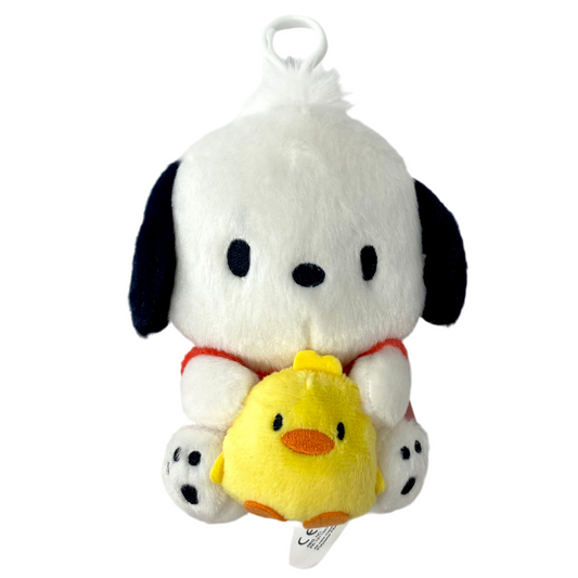 Pochacco with Friend Plush Mascot Clip-On