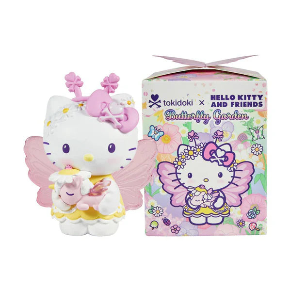 tokidoki x Hello Kitty and Friends Butterfly Garden Figurine Blind Box