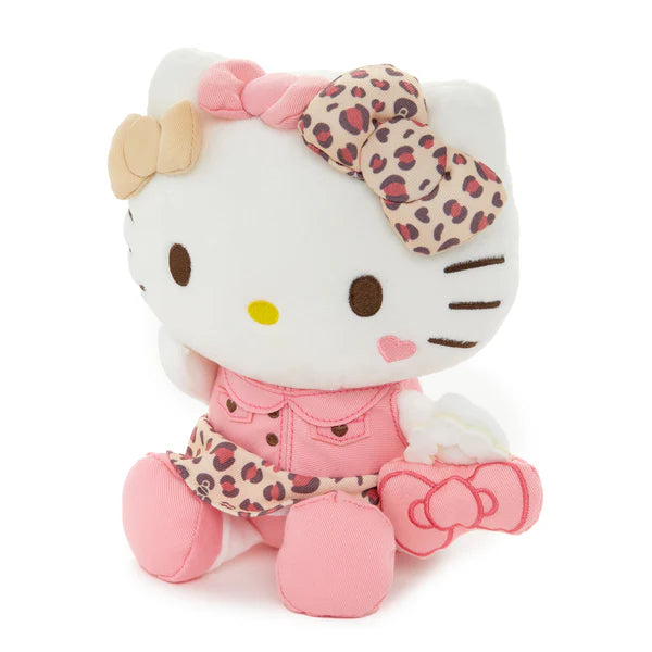 Hello Kitty Leopard Coffee Plush