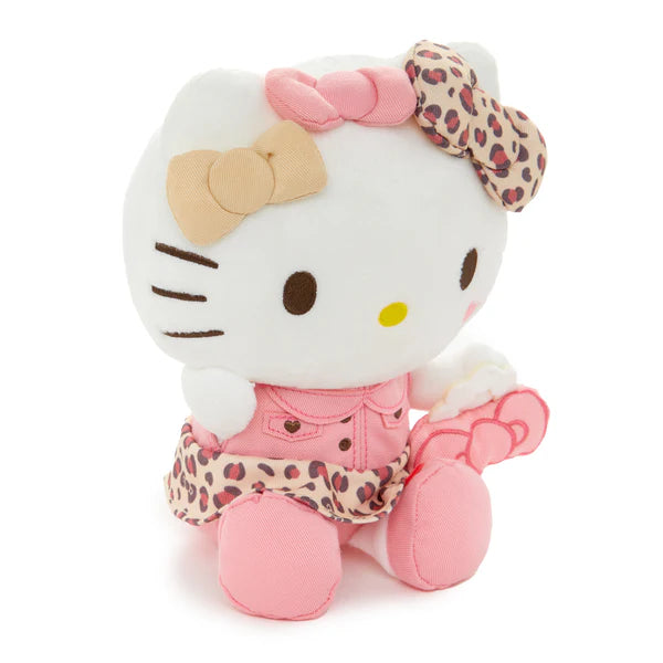 Hello Kitty Leopard Coffee Plush
