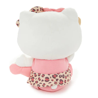 Hello Kitty Leopard Coffee Plush