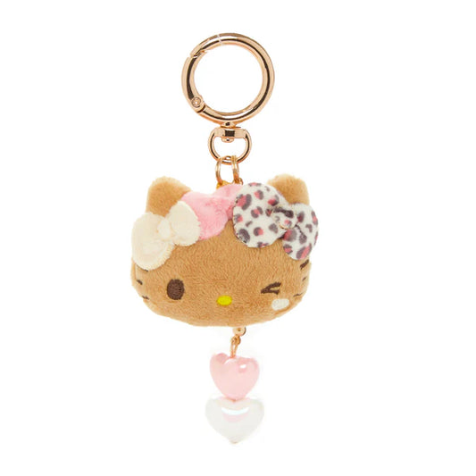 Hello Kitty Leopard Coffee Suntan Charm