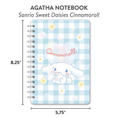 Sanrio Sweet Daisies Cinnamoroll™ Agatha Lined Notebook