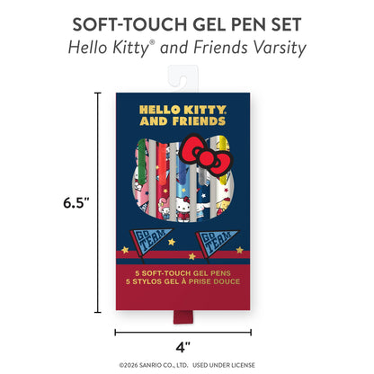 Hello Kitty and Friends Varsity Soft-Touch Gel Pen Set