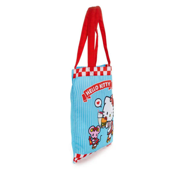 Hello Kitty Burger Shop Tote Bag
