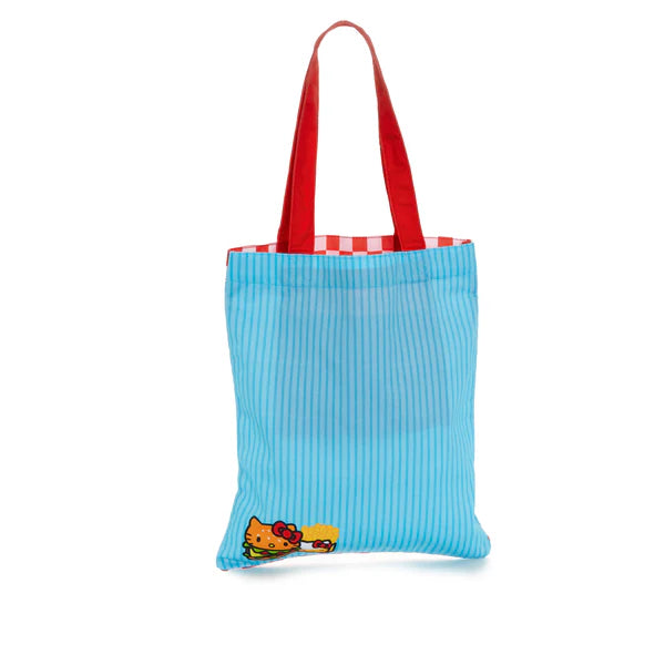 Hello Kitty Burger Shop Tote Bag