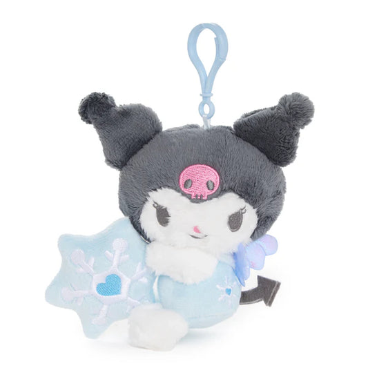 Kuromi Snow Angel Mascot Clip On