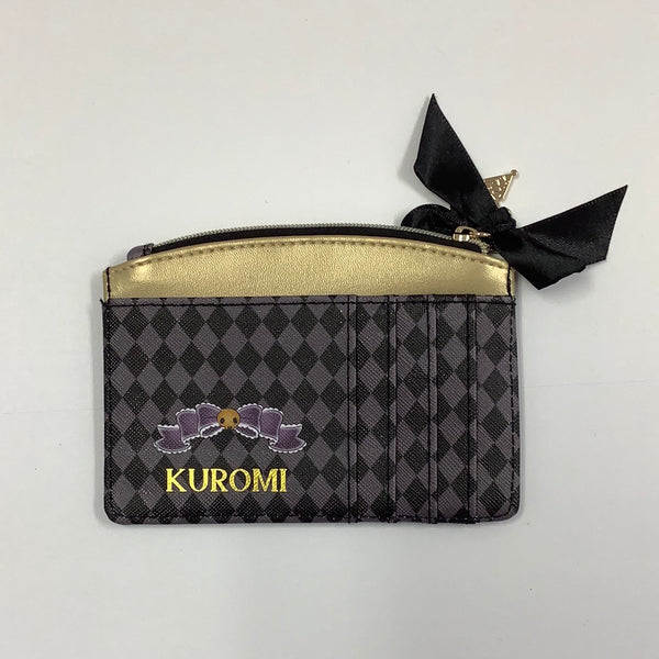 Kuromi Ribbon Card and Coin Case