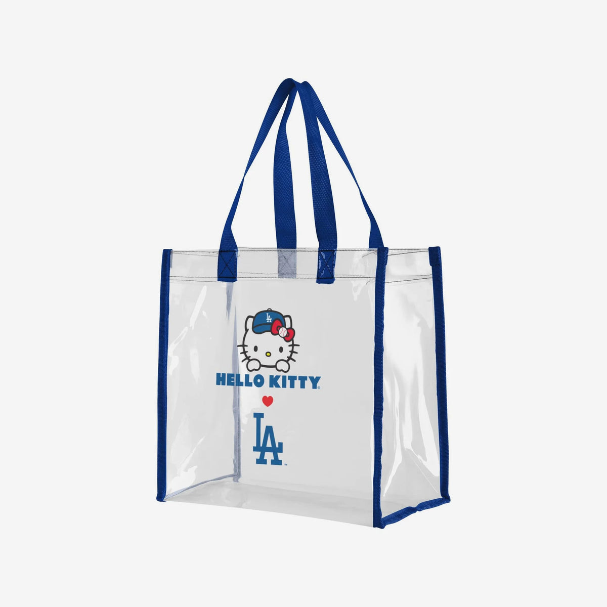 Hello Kitty Los Angeles Dodgers Clear Tote Bag