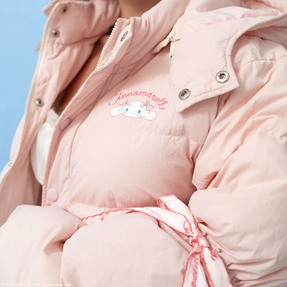 Cinnamoroll x JapanLA Bows Puffer Jacket