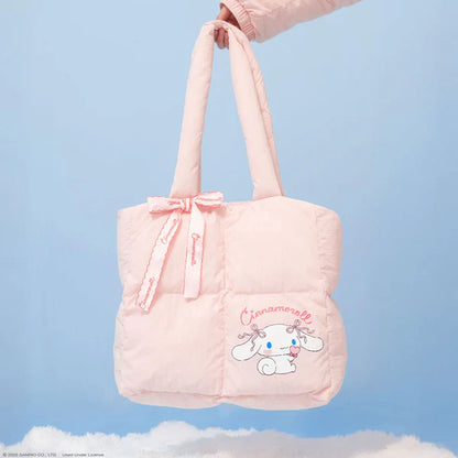 Cinnamoroll x JapanLA Bows Puffer Totebag