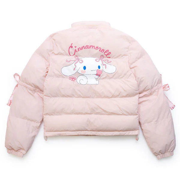 Cinnamoroll x JapanLA Bows Puffer Jacket