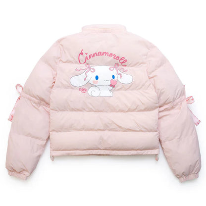 Cinnamoroll x JapanLA Bows Puffer Jacket