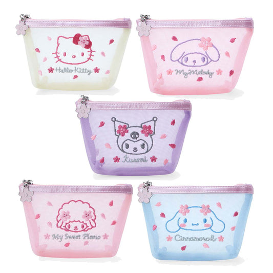 Sanrio Characters Pink Sakura Pouch