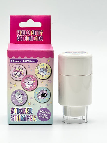 Sanrio Characters Mix Pegasus Sticker Stamper