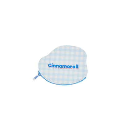 Cinnamoroll Pastel Check Diecut Coin Purse