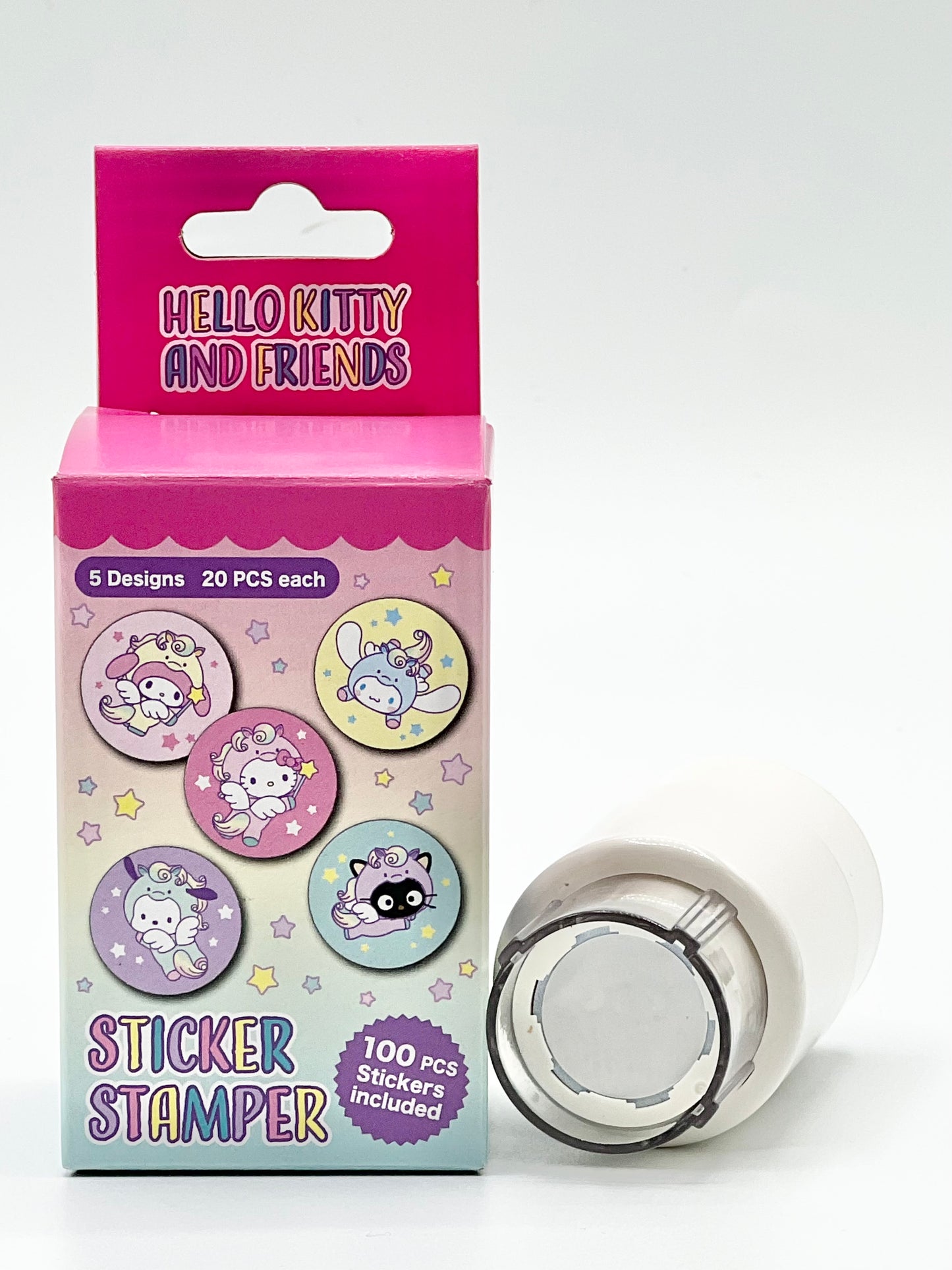 Sanrio Characters Mix Pegasus Sticker Stamper